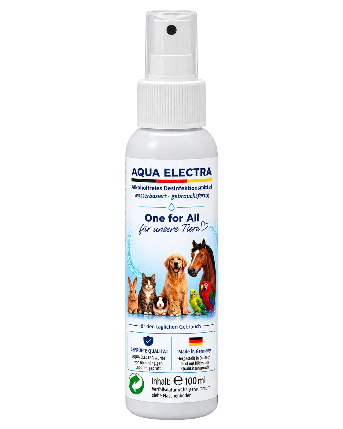 AQUA ELECTRA One for All Desinfektionsmittel für Tierbereiche