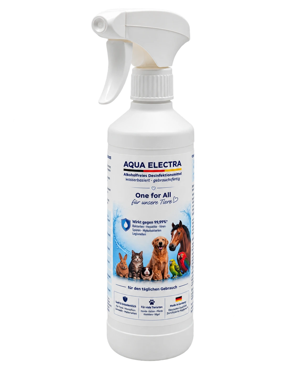 AQUA ELECTRA One for All Desinfektionsmittel für Tierbereiche