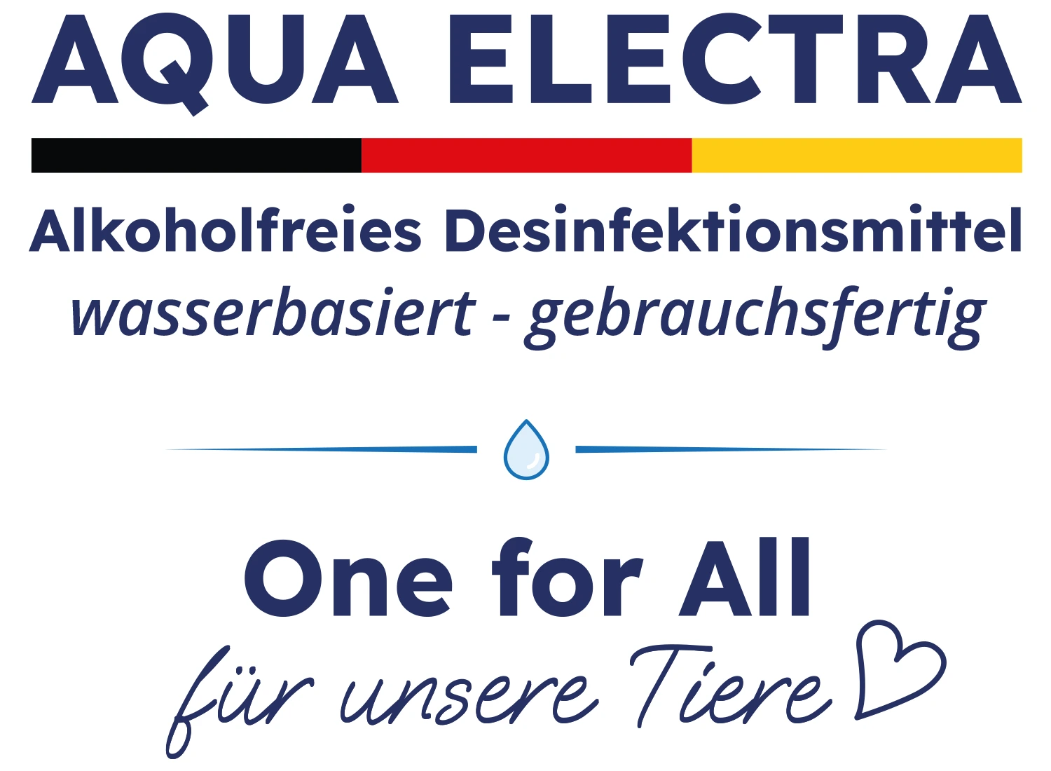 Logo aqua electra wasserbasiert | AQUA ELECTRA Tierhygiene